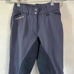 ROMFH Sarafina 26R Navy full seat breeches